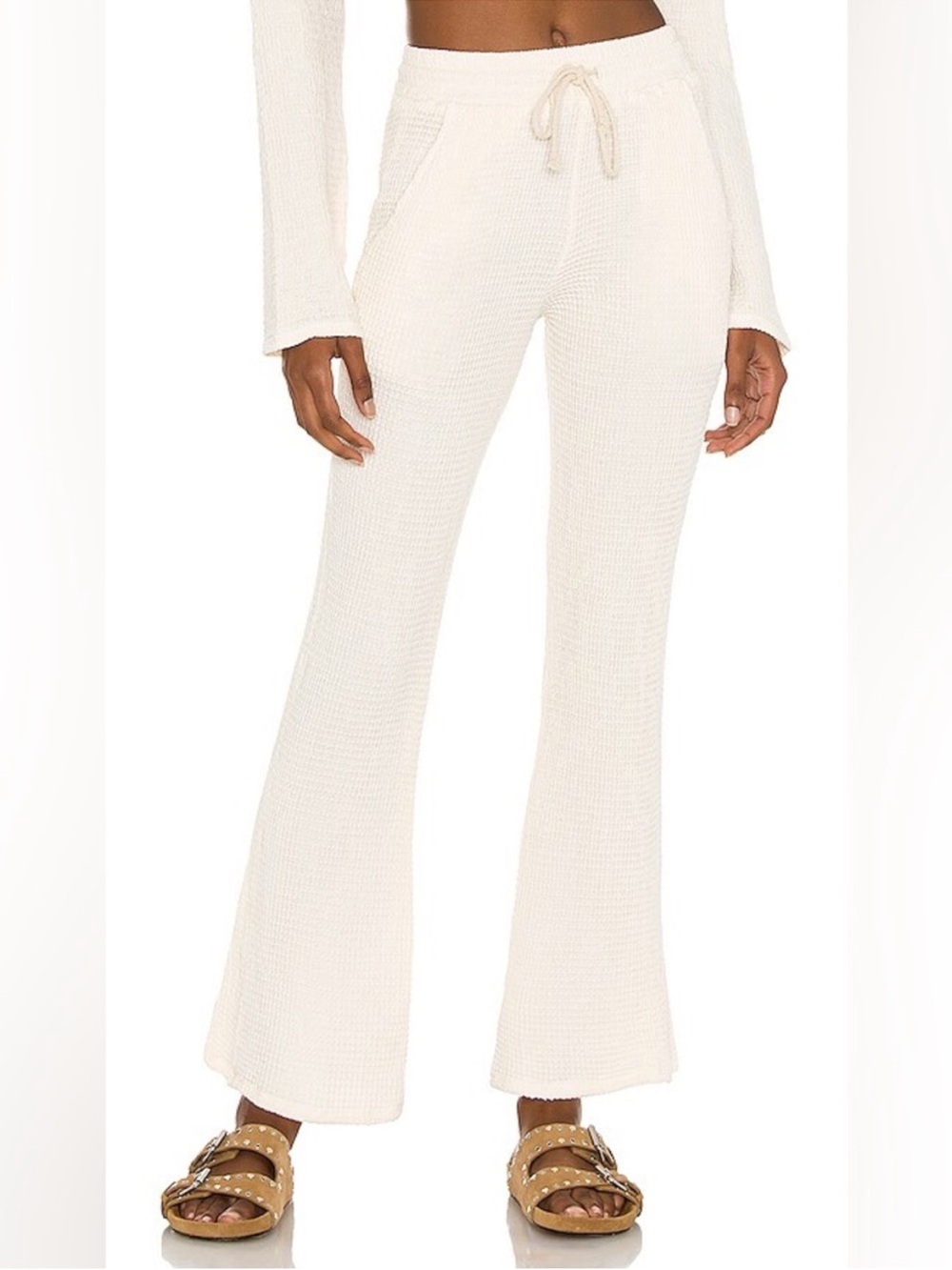 DONNI. New Waffle Cotton Pants